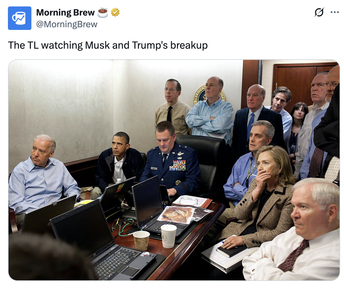 All the Best Reactions to the Trump–Elon Fallout